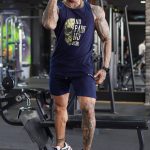 رکابی ورزشی مردانه نخ پنبه طرح اسکلتی