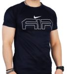 تی شرت ورزشی مردانه آستین کوتاه سوزنی نایک ایر