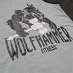 ست رکابی و شلوارک ورزشی مردانه wolf