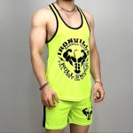 ست رکابی و شلوارک ورزشی مردانه آیرون