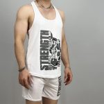 ست مردانه تاپ قهرمانی و شلوارک سوزنی Strength