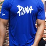 تیشرت مردانه آستین کوتاه سوزنی پوما