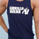 رکابی ورزشی مردانه سوزنی طرح گوریلا