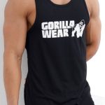 رکابی ورزشی مردانه سوزنی طرح گوریلا