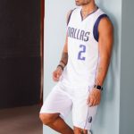 ست شلوارک و رکابی بسکتبالی لیکرز اورجینال