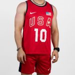 ست شورت و رکابی بسکتبالی USA