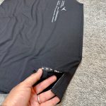 تاپ مردانه ورزشی حلقه‌ای مدل Jordan – جنس ریون فلامنت مشکی