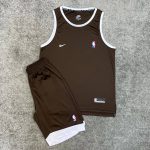 ست ورزشی مردانه رکابی و شلوارک بسکتبالی کندویی نایک