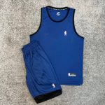 ست ورزشی مردانه رکابی و شلوارک بسکتبالی کندویی نایک