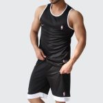 ست ورزشی مردانه رکابی و شلوارک بسکتبالی کندویی نایک